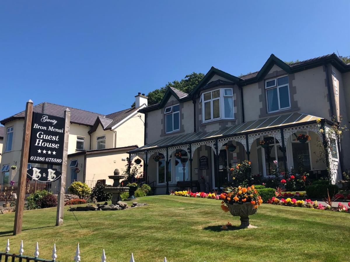 Bron Menai Guest House 카나번 외부 사진